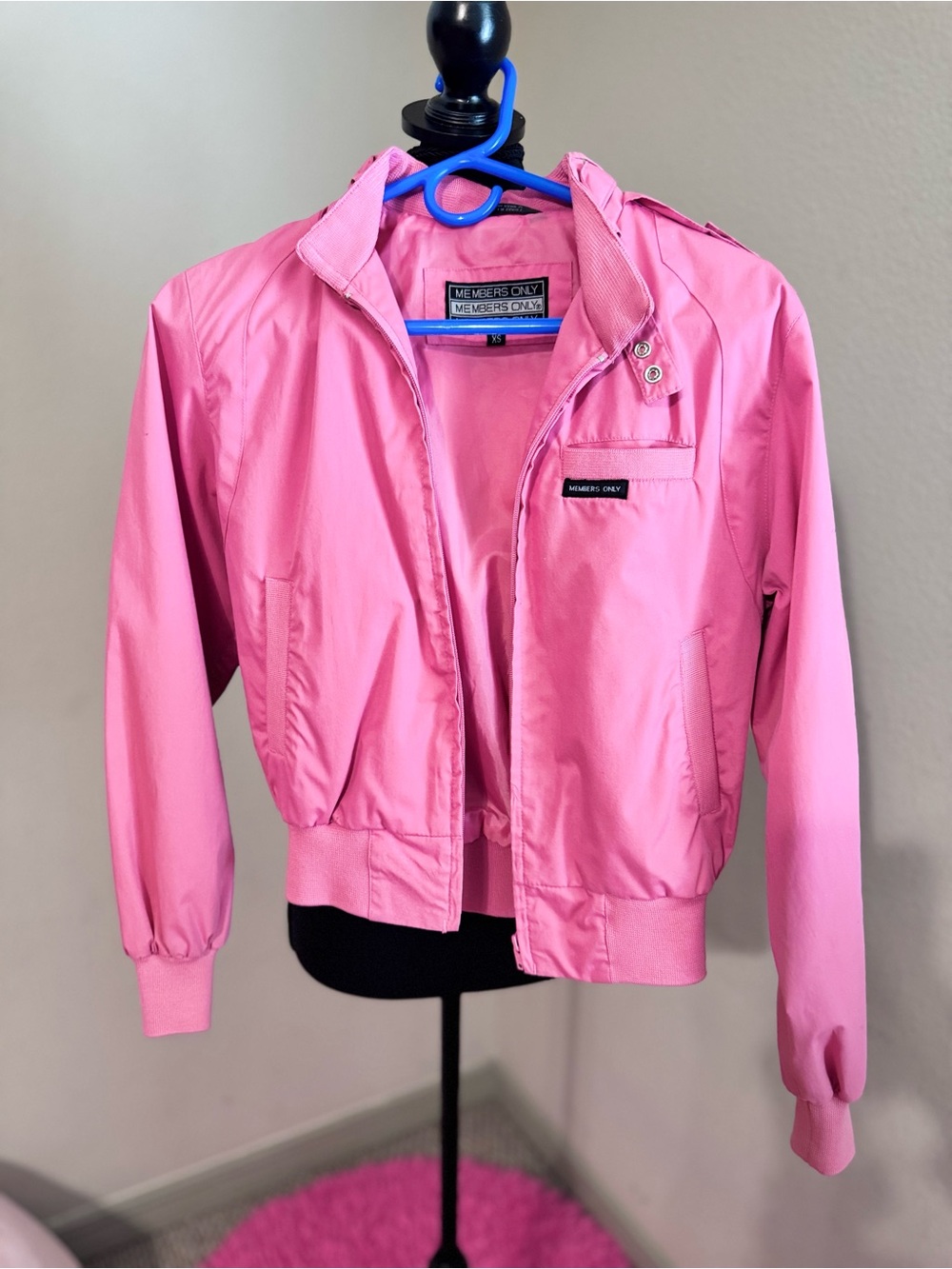 Members Only Pink Jacket